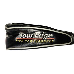 Tour Edge High Performance Golf Driver Headcover Head Cover Black Red